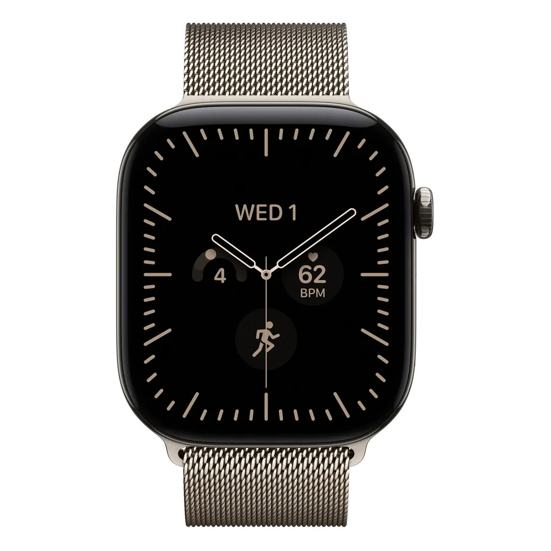 Apple Watch Series 12 46 мм, корпус из титана — Natural — купить в РК-Тек