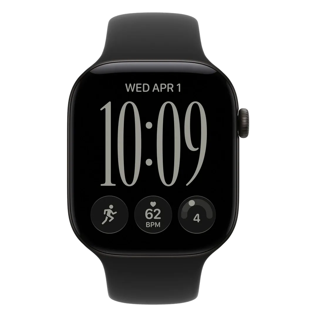 Apple Watch Series 12 46 мм, корпус из алюминия — Black — купить в РК-Тек